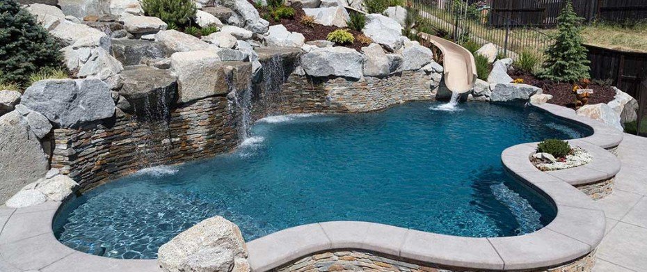 How to Add a Rock Waterfall to Your Backyard Pool and Patio